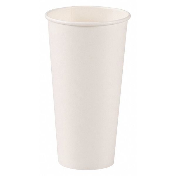Paper Hot Cup, 20oz., White, PK500