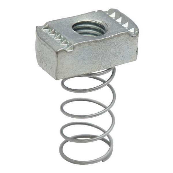 Channel Nut, Regular Spring, 1/4