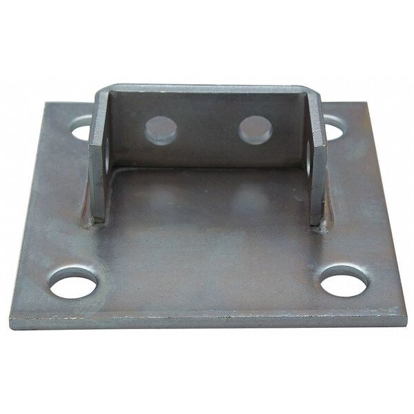 Post Base, Square, For Double Strut, 1-Hole