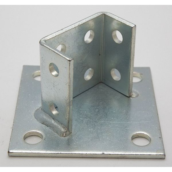 Post Base For Double Strut, 2-Hole