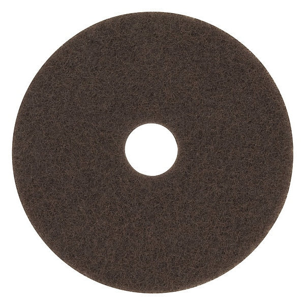 Brown Stripper Pad 7100, 14 in, PK5