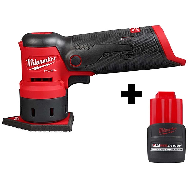 M12 Orbit Detail Sander, M12 CP2.5 Batt