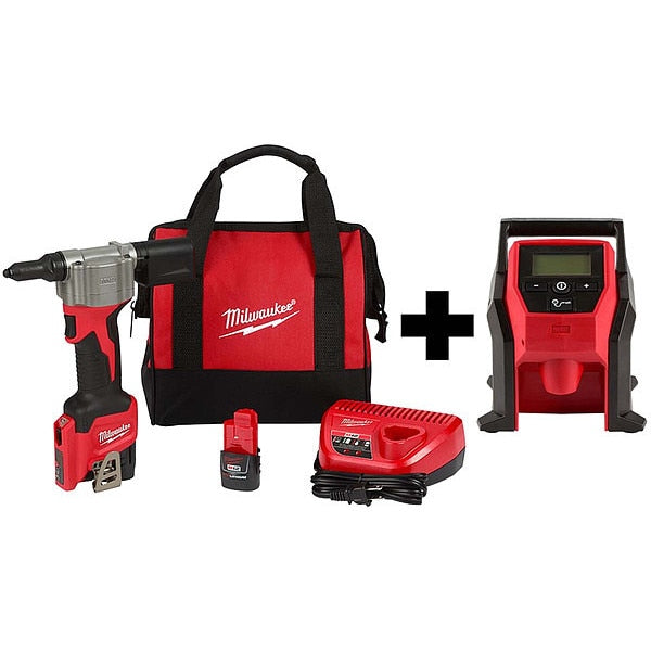 M12 Rivet Tool, M12 Compact Inflator