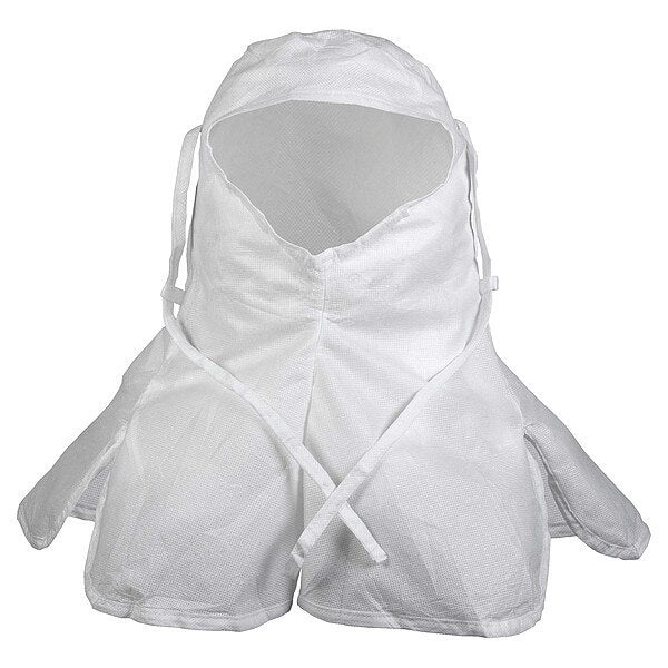 Sterile  Hood w/ Ties, PK 100