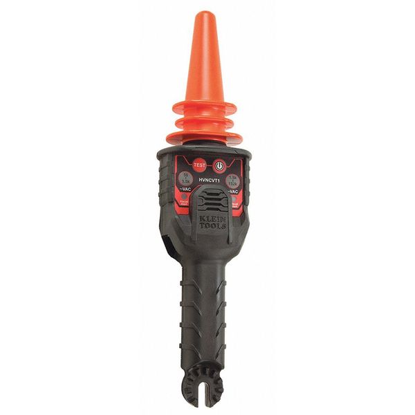 Voltage Detector, 50 to 132V AC, 13 in Length, Audible, Visual Indication
