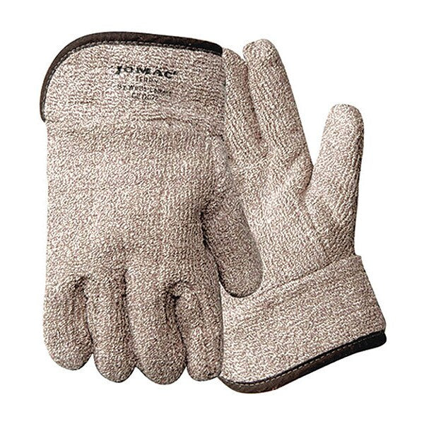Terry X Heat Safety Cuff, Brn/Wht Xl