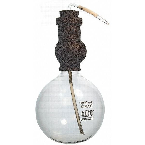Bottle, 1000ml, Glass, Clear