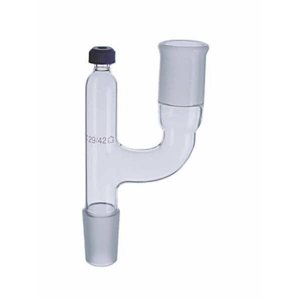 Adapter, Claisen, Transparent, 24/40