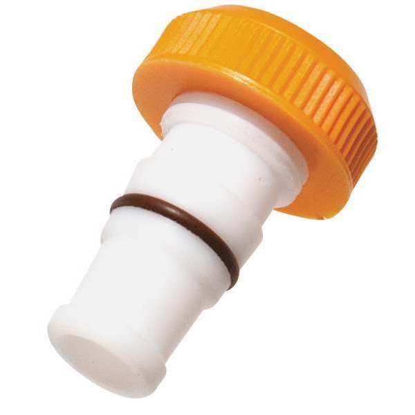 Adapter, Inlet, White/Blue, 24/25