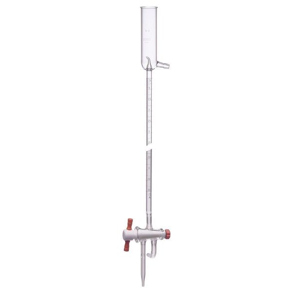 Automatic Buret, Glass, 10mL, Clear