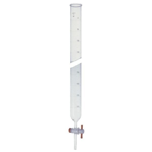 Funnel Fill Dispens Buret, Glas, 250mL, PK2