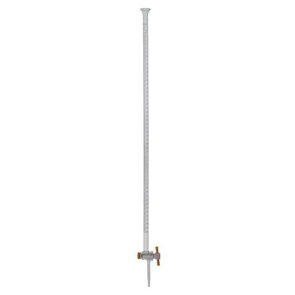 Funnel Fill Buret, Glass, 50mL, Clear