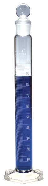 Graduated Cylinder, 500mL, 33 Glass, Clear
