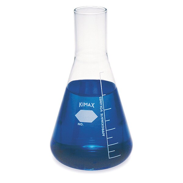 Culture Flask, 1000mL, Glass, Clear, PK24