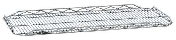 Wire Shelf, Drop Mat, 14x48, Chrome, PK4