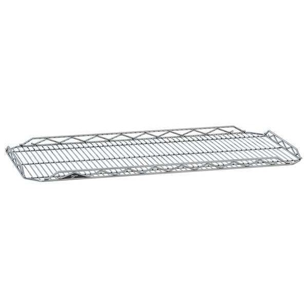 Wire Shelf, Drop Mat, 14x36, Chrome, PK4