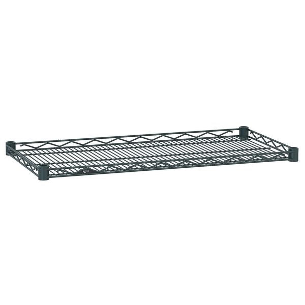 Wire Shelf, 24x36 in., Smoke, Epoxy, PK4