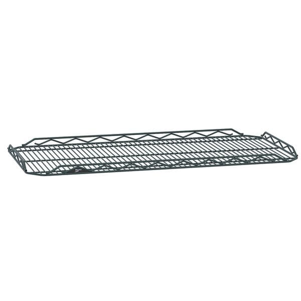 Wire Shelf, 24x48 in., Smoke, Epoxy, PK4