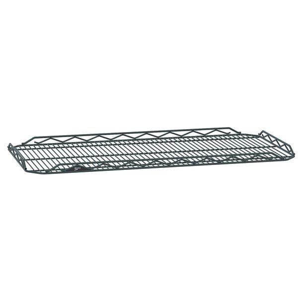 Wire Shelf, 18x48 in., Smoke, Epoxy, PK4