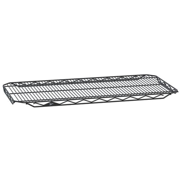 Wire Shelf, 18x36 in., Black, Epoxy, PK4