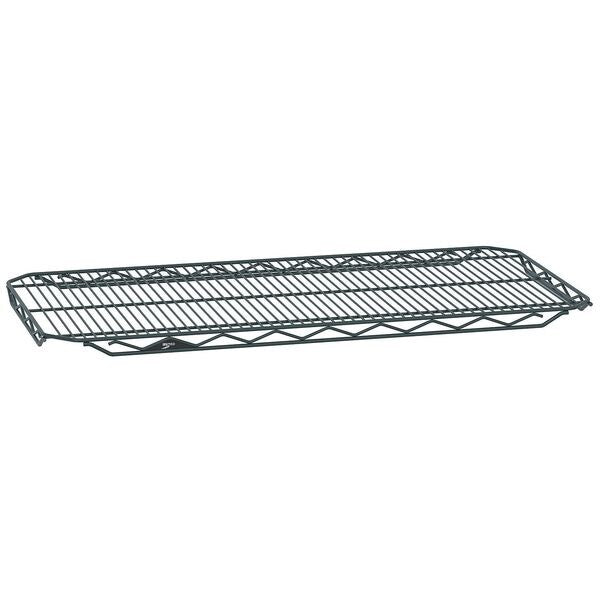 Wire Shelf, 24x36 in., Smoke, Epoxy, PK4