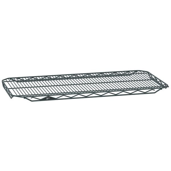 Wire Shelf, 18x36 in., Smoke, Epoxy, PK4