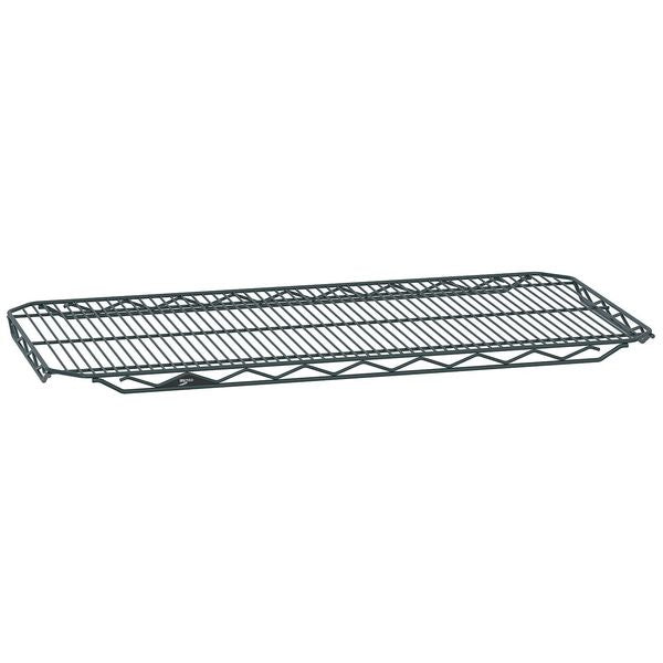Wire Shelf, 21x48 in., Smoke, Epoxy, PK4
