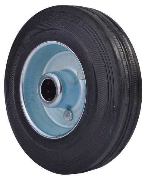 Repl Wheel, Black, 5 In, Pk2