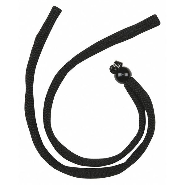 Snakeskin Eyeglass Cord Blk W Foam Inser