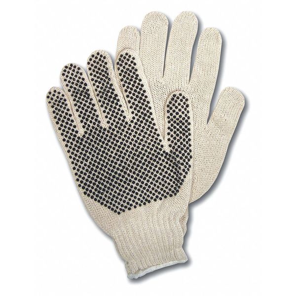 Regular Weight Cotton Poly Pvc Dot, PK12