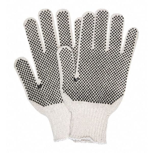 Economy Weight Cotton Poly Dots, M, PK12