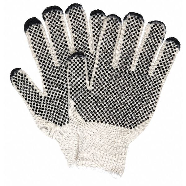 Regular Weight Cotton Poly Pvc Do, L, PK12