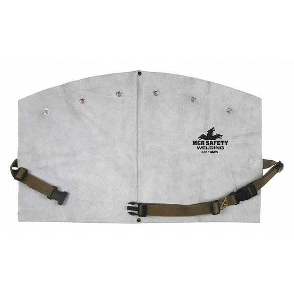 Leather Welding Bib W Snaps 14 Length