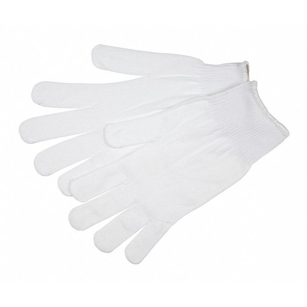 13 Gauge 100 per. Nylon White Small, PK12