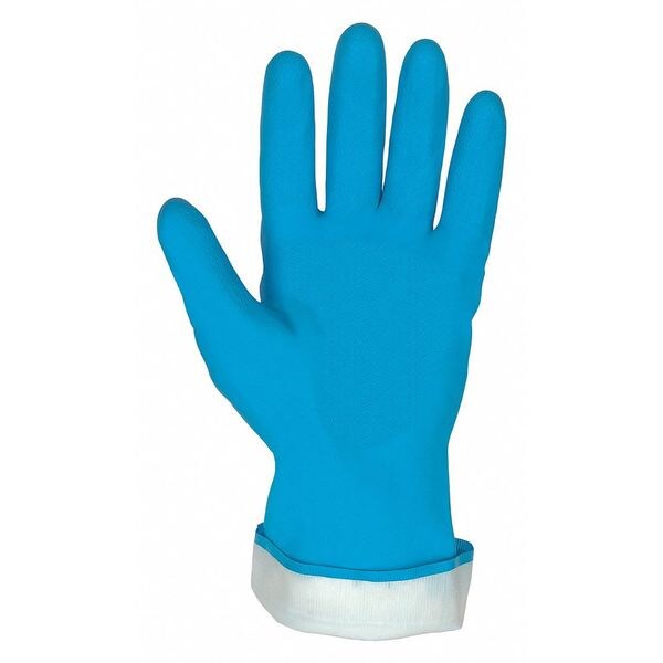 Unsupported Gloves, Latex, Blue, XL, 12 PK