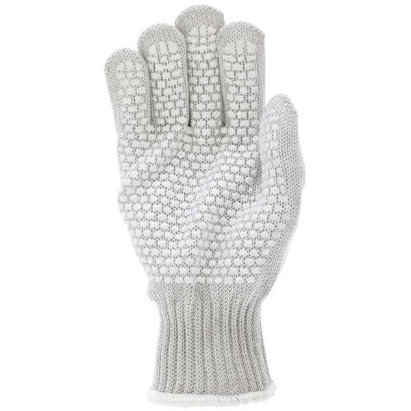 Cut Resistant Coated Gloves, A9 Cut Level, PVC, XS, 1 PR