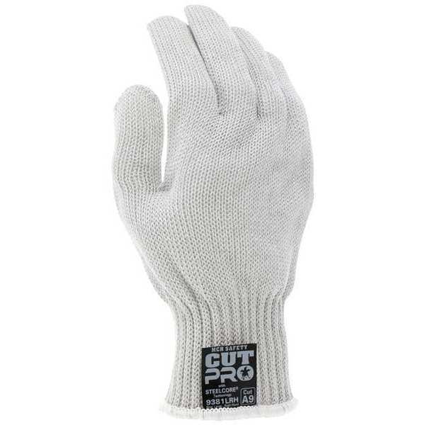 Cut Resistant Coated Gloves, A9 Cut Level, PVC, M, 1 PR