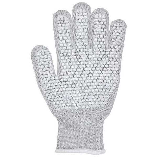 Cut Resistant Coated Gloves, A9 Cut Level, PVC, S, 1 PR