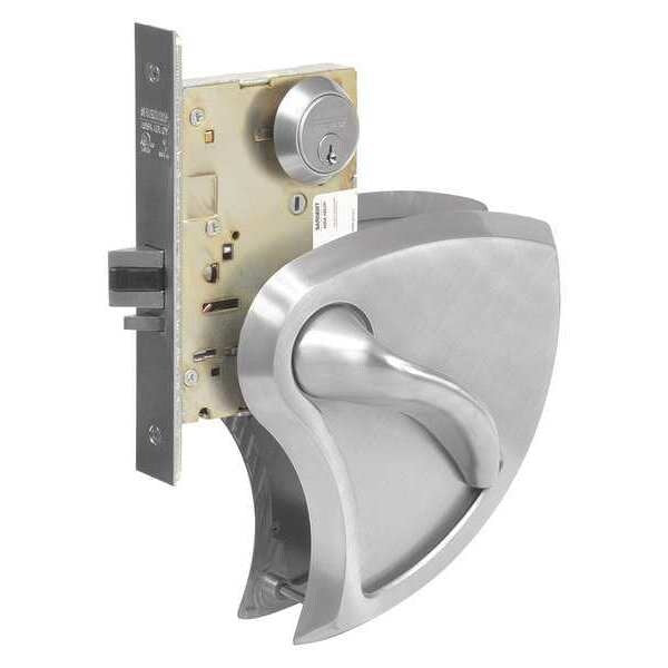 Lever Lockset, Mechanical, Entrance