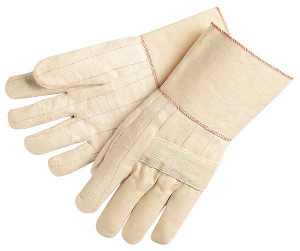 Heat Resistant Gloves, Gauntlet, L, PR