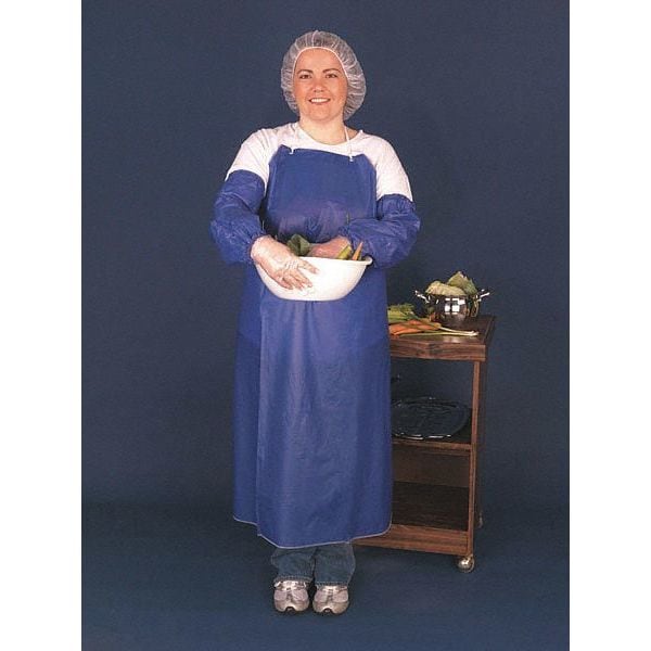 8 Mil Blue Vinyl Apron Edge 35 X, PK12
