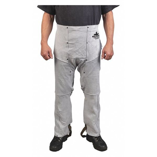Leather Welding Chaps 38 Long