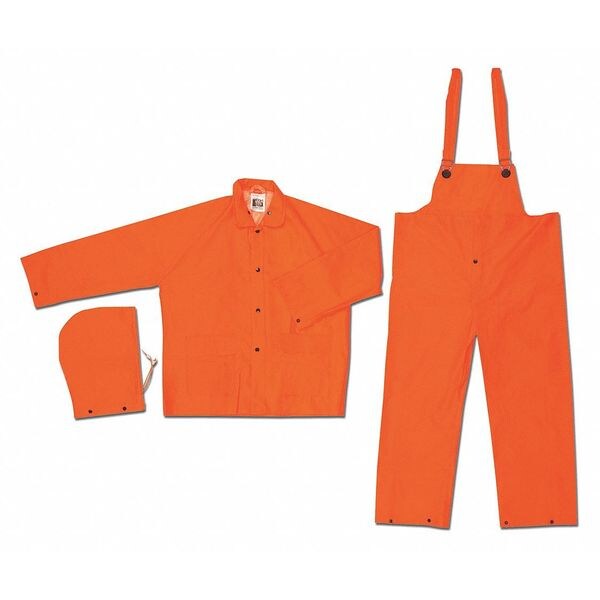 Classic .35Mm PVC Poly Suit 3 Pc Fl, M