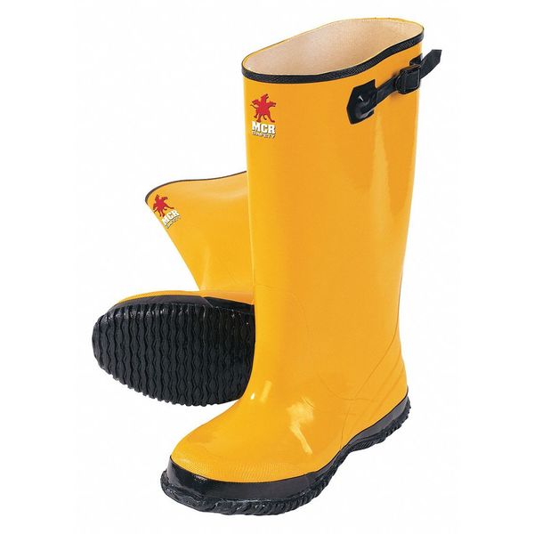 Yellow Rubber Slush Boot, 8