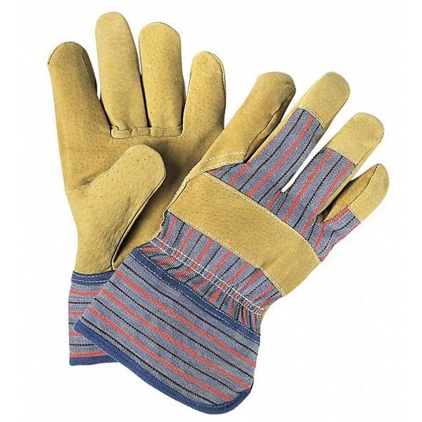 Pigskin Leather Palm Gunn Pattern, L, PK12