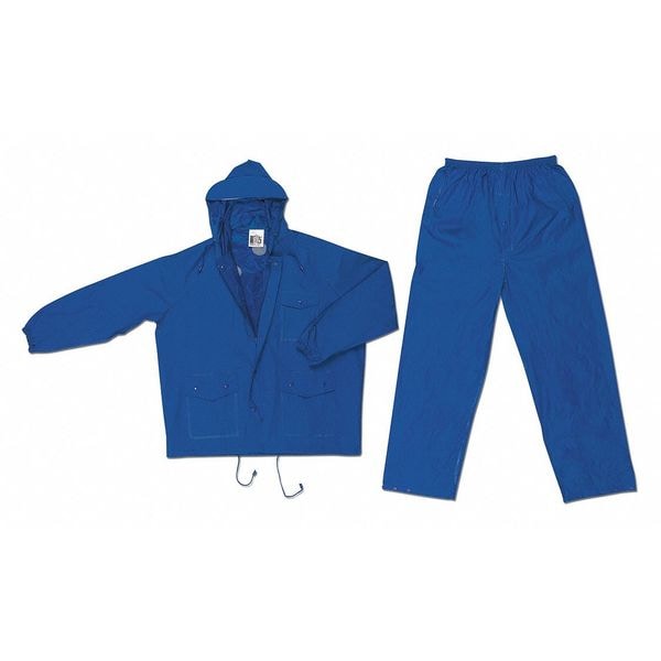 Challenger .18Mm PVC Nylon Suit 2 Pc, 3XL