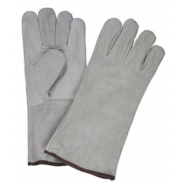 Welding Gloves, Cowhide Palm, XL, 12PK