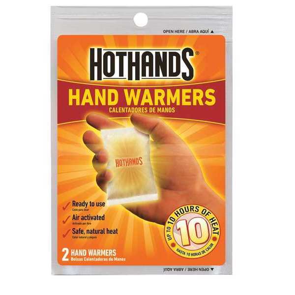 Hand Warmers, HotHands, Up to 10 Hours, Hands/Gloves/Pockets, 2 Pack
