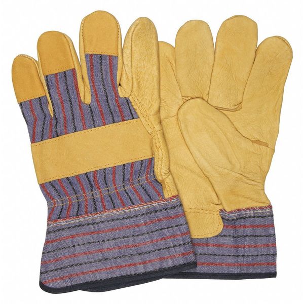Pigskin Leather Palm Gunn Pattern, L, PK12