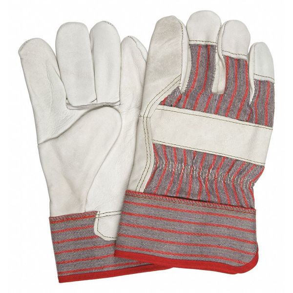 Industry Grade Cowhide Leathr Pal, L, PK12